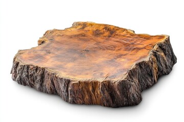 Poster - A wooden decorative item sitting on a table