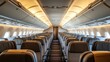 © Marco - interior of an airplane with empty chairs