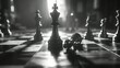 © Ahmad-Muslimin - Black Chess King Standing Tall Over Fallen Opponent