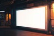 © LimeSky - Movie theater featuring a plain white screen for examples
