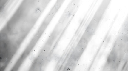 Fototapete - Blurred overlay effect for photo and mockups, Wall texture with organic drop diagonal shadow and rays of light on a white wall, shadows for natural light effects