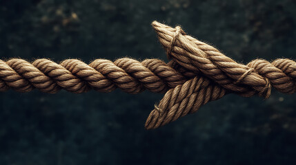 Poster - A symbol of success in business, illustrated as diverse ropes united to form an arrow, representing positive diversity and achievement