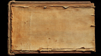 Poster - Old book paper cover photo