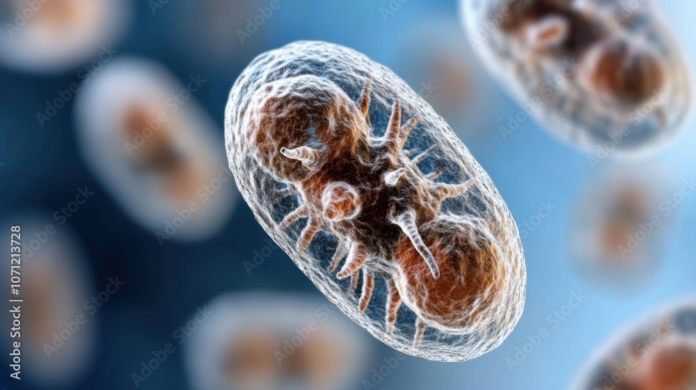 Microscopic protist cells in detail: a study on microbial life forms ...