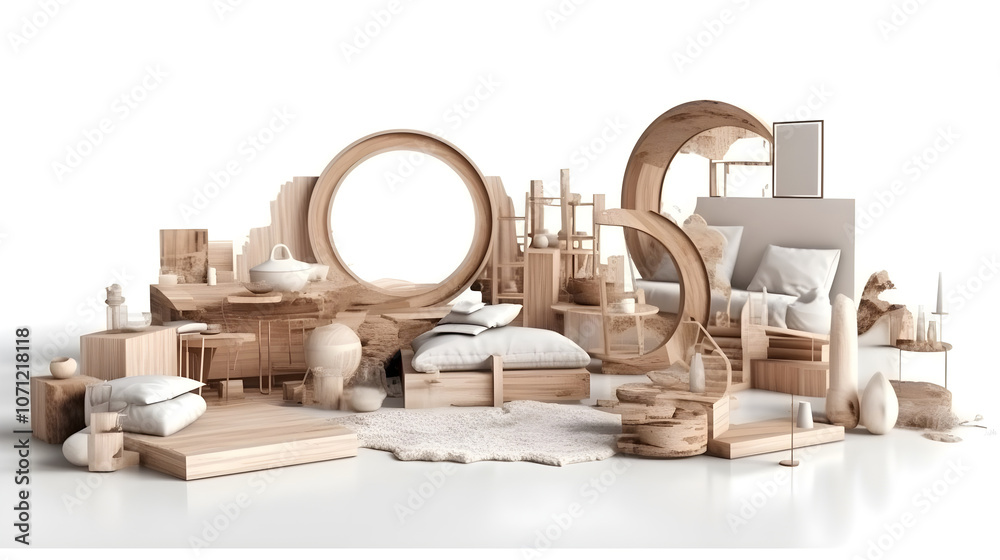 interior design concept home modern architecture furniture object idea ...