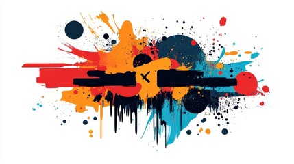 Poster - Modern Abstract Art Banner Design for Websites