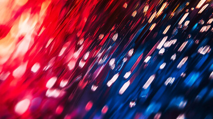 Poster - Abstract representation of light and color blending together in an artistic display