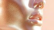 © Jakkarin - Radiant Collagen-Enriched Skincare Application on Model's Face in Soft-lit Environment - Ultra-Detailed 3D Render Illustration