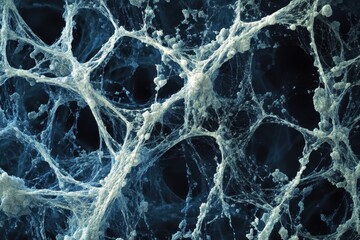 Poster - Microscopic High-Resolution Abstract Structure