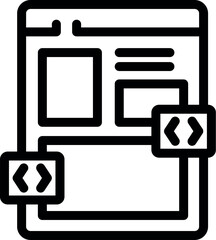 Poster - Building user interfaces, connecting design elements with code, and optimizing website frontend performance