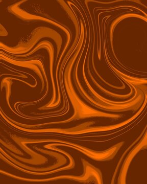Rich Swirls of Warm Chocolate