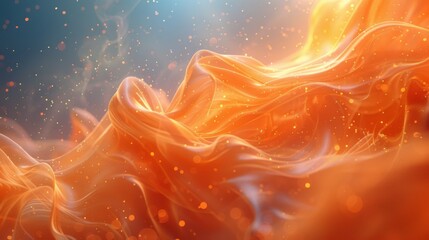 Poster - Capture the dynamic movement of fire in a macro image