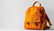 © urwa - Orange school bagpack isolated on transparent