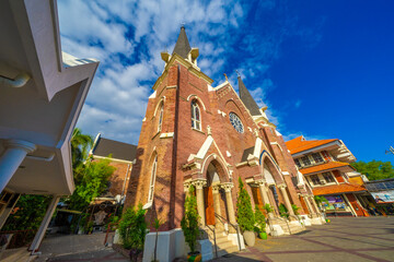 The Church of the Birth of Our Lady, also known as the Kepanjen Church in Surabaya is the oldest Catholic Church in town, and it was built in 1899