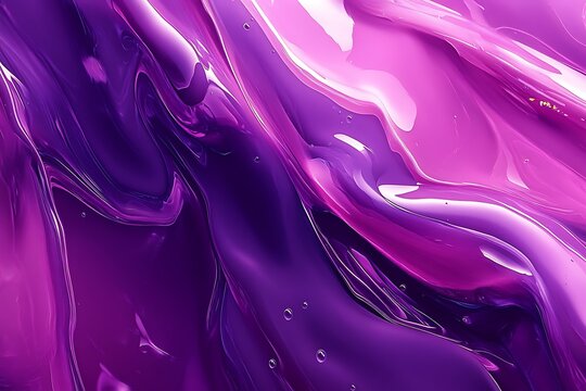 Liquid blue art with dynamic splashes, creating a modern abstract background
