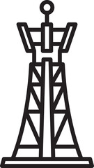 Poster - Network Antenna Tower Icon
