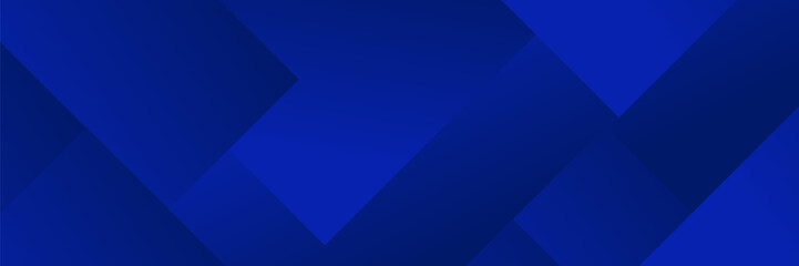 Wall Mural - Abstract Blue fluid gradient Geometric banner design background.