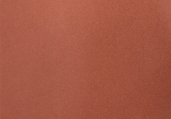 Poster - Designer paper background with a velvety, matte texture in warm earthy tones, blending shades of terracotta, cinnamon, and auburn. This rich, organic surface features a subtle,