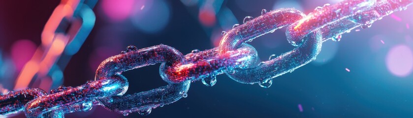 Poster - explore the power of cloud ai technology in blockchain for securing digital transactions