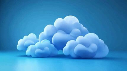 Poster - cloud computing lets you use multiple cloud services together. imagine it as connecting different cl