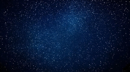 Wall Mural - Abstract Blue Night Sky With White Stars Background Illustration