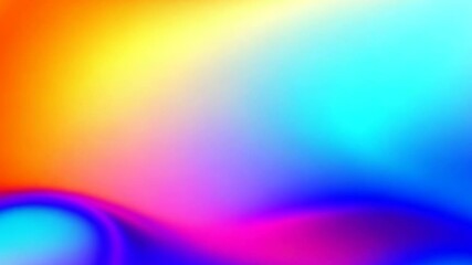 Aufkleber - abstract colorful gradient mix with flowing motion effect abstract smooth 4k video motion footage gradient transition
