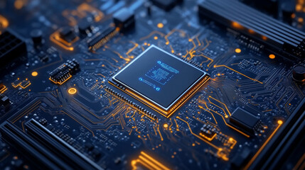 Poster - The motherboard pictured is called Brain Technology RAM Gaming. It uses a special chipset and can work with powerful 12th generation processors.