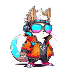 Sticker - Cool Cat