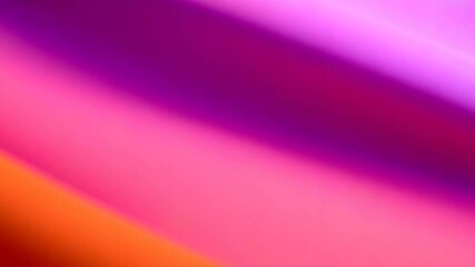 Aufkleber - bright pink orange gradient light transition abstract smooth 4k video motion footage gradient transition
