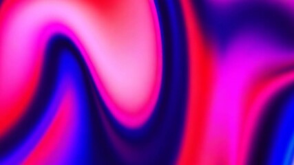 Poster - colorful gradient liquid shapes morphing abstract smooth 4k video motion footage
