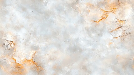 Poster - Abstract marble texture with orange veins.
