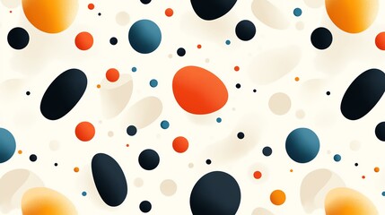 Poster - Abstract circles in vibrant colors.