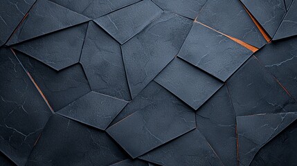 Poster - Abstract geometric slate background texture.