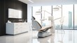 © Iona - A sleek, pristine dental clinic features modern design elements and a bright, inviting atmosphere, showcasing a blend of functionality and aesthetics.