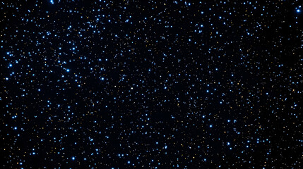 Wall Mural - A Deep Space Image Showing Thousands of Stars Scattered Across a Dark Background, Creating a Stunning Cosmic Tapestry