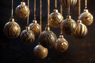 Poster - Ornate decorations suspended from the ceiling