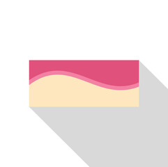 Poster - pink and beige abstract art creating a soothing and elegant atmosphere