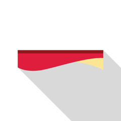 Poster - bookmark ribbon is indicating current reading position in a book
