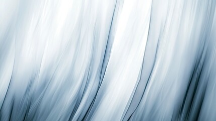 Poster - Soft Blue Wave Background for Abstract Design