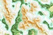 © Vergiliy - Topographic map with contour lines, hills, valleys, and vegetation