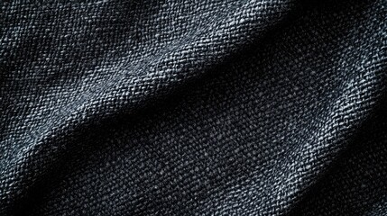 Poster - Dark Fabric Texture for Elegant Design Projects