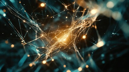 Poster - Abstract Light Connection in Neural Network Structure