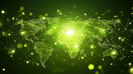 Poster - Global Network Connections Visualization
