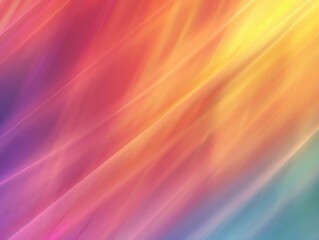 Poster - Vibrant abstract background showcasing a blend of colors in soft waves and gradients, perfect for creative design projects.