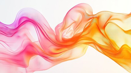 Poster - Colorful Abstract Wave Pattern Background