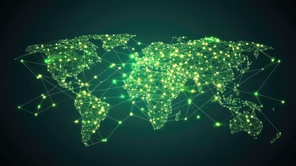 Poster - Green Technology Map of Global Connectivity