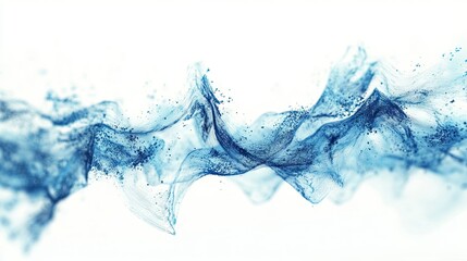Poster - Dynamic Isolated Sound Wave with Pulsing Effect