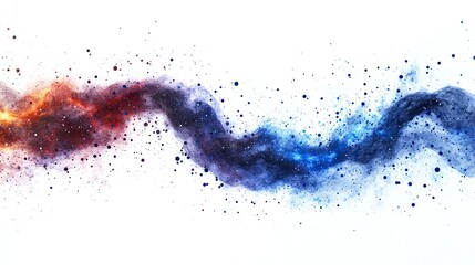 Poster - Dynamic Isolated Sound Waves in Vibrant Colors