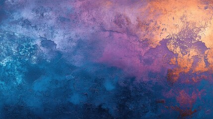 Poster - Soft Blue and Purple Gradient Background