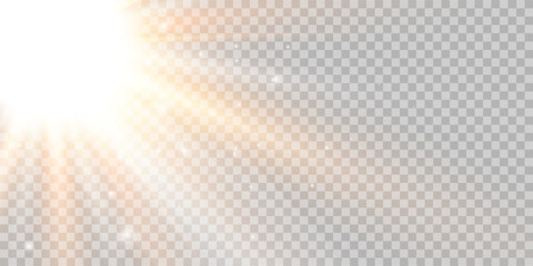 Wall Mural - vector illustration of abstract flare light rays